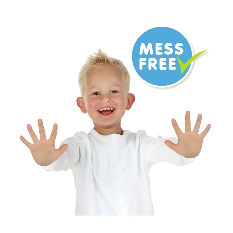 SES Creative 00131 Colour with Water Safari Colouring Book - Includes Reusable Water Pen - Mess-Free Colouring -