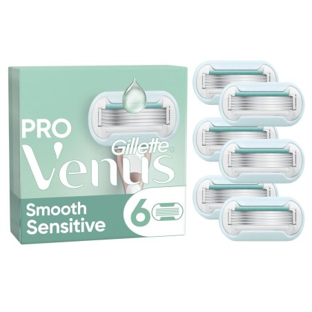 Venus - Venus Pro Smooth Sensitive Razor Blades - Green/White