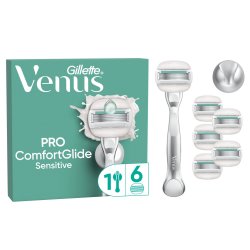 Venus - Gillette Venus Pro ComfortGlide Sensitive Razor - Green/White