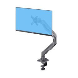 StarTech.com Desk Mount Monitor Arm, Up To 32" Display, Max 22lb/10kg, VESA 75x75/100x100, C-Clamp, Fully Articulating,