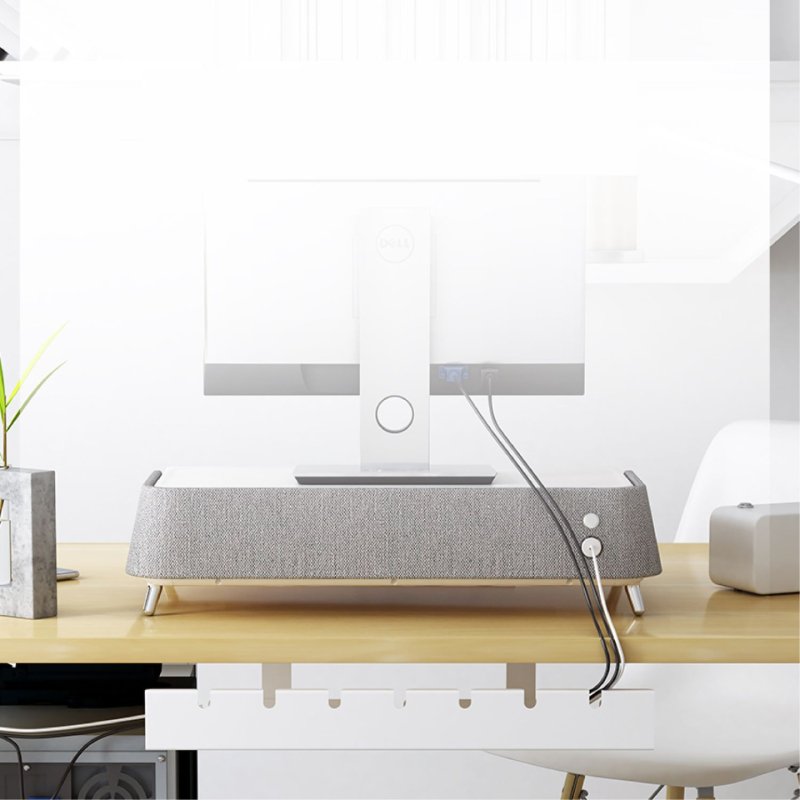 ACTIVEJET desk cable organiser CMP502 white