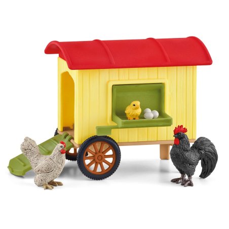 schleich FARM WORLD Mobile Chicken Coop