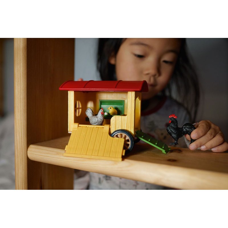schleich FARM WORLD Mobile Chicken Coop
