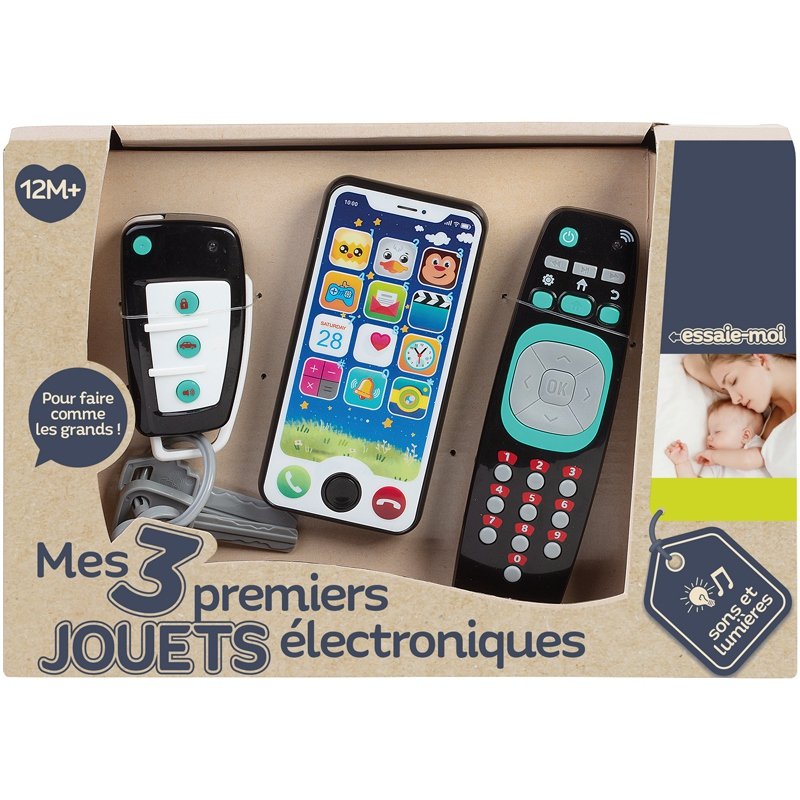 SET 3 JOUETS ELECTN