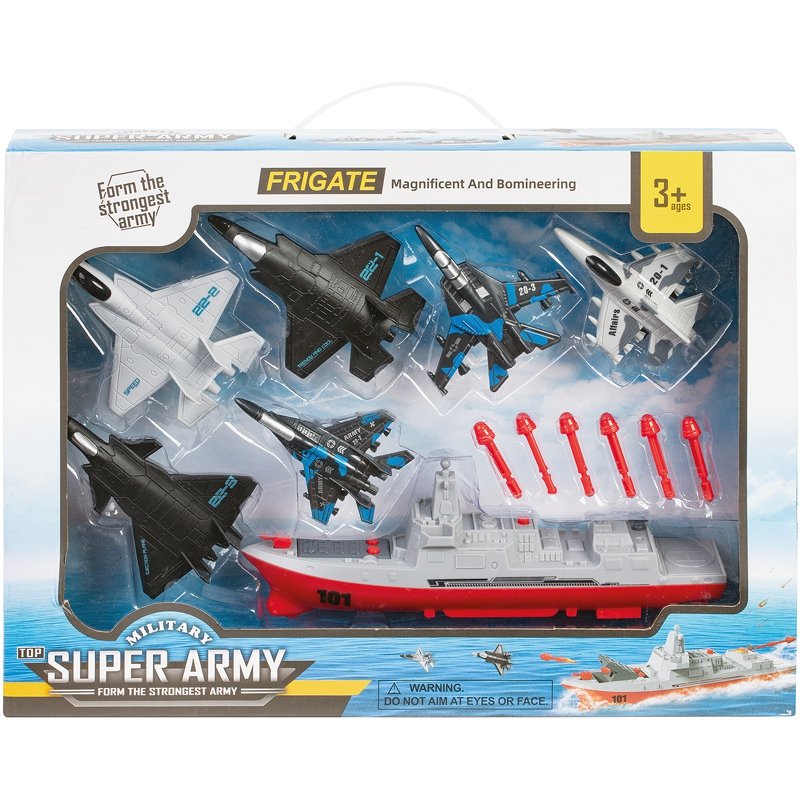 SET MILITAIRE NAVAL 7PCS