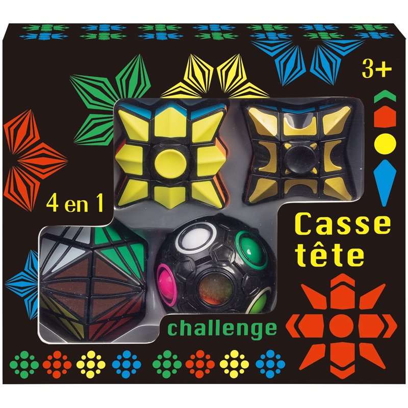 CASSE TETE CHALLENGE 4EN1
