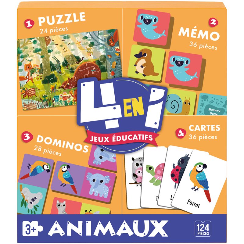 JEU EDUCATIF 4EN1