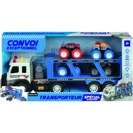 TRANSPORTEUR 4 VEHI MONSTER FR