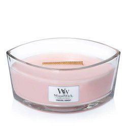 WoodWick 76049 bougie en cire Autres Noix de coco, Océan, Sel de mer Rose 1 pièce(s)