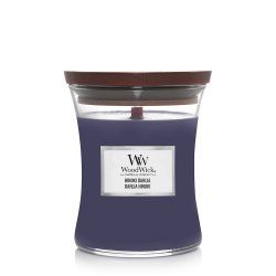 WoodWick Hinoki Dahlia bougie en cire Cylindre Violet
