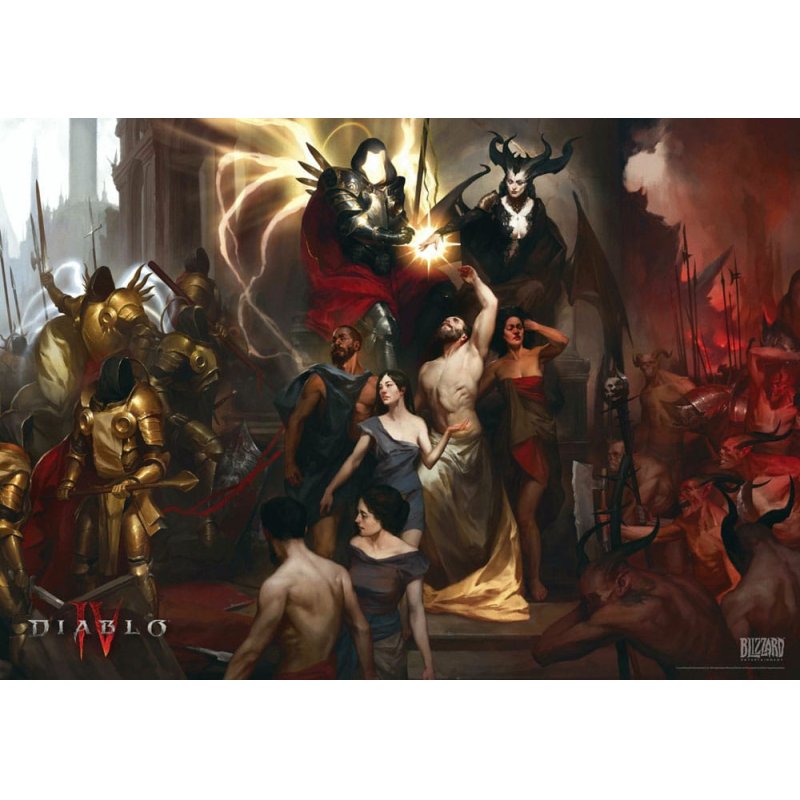 Good Loot Puzzle - Diablo IV - Puzzle Birth of Nephalem 1000pcs