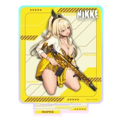 Goddess of Victory: Nikke figurine acrylique Crouching Series Rupee Holographic 14 cm