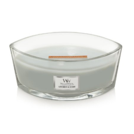 WoodWick Lavender & Cedar wax candle Other CEDAR, Lavender Grey, Transparent 1 pc(s)
