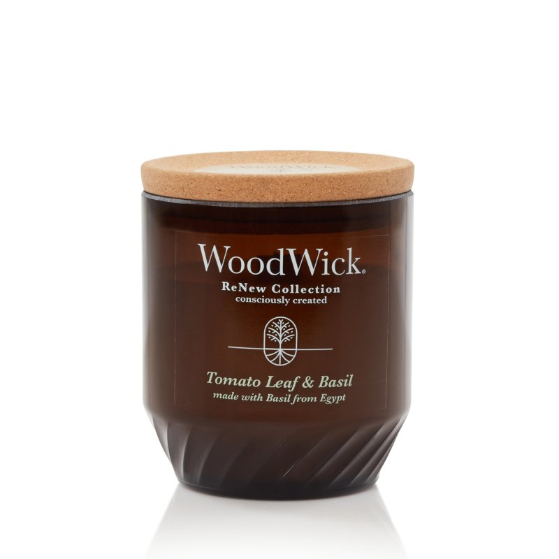 WoodWick Feuille de tomate et basilic