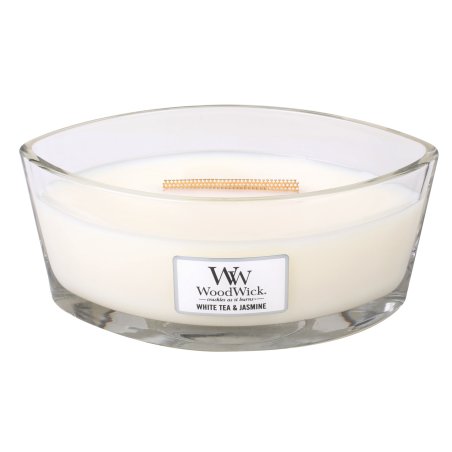 WoodWick White Tea & Jasmine bougie en cire Autres Jasmin, Thé Blanc 1 pièce(s)
