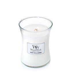 WoodWick 92062 wax candle Other CEDAR, Jasmine, Rose White 1 pc(s)