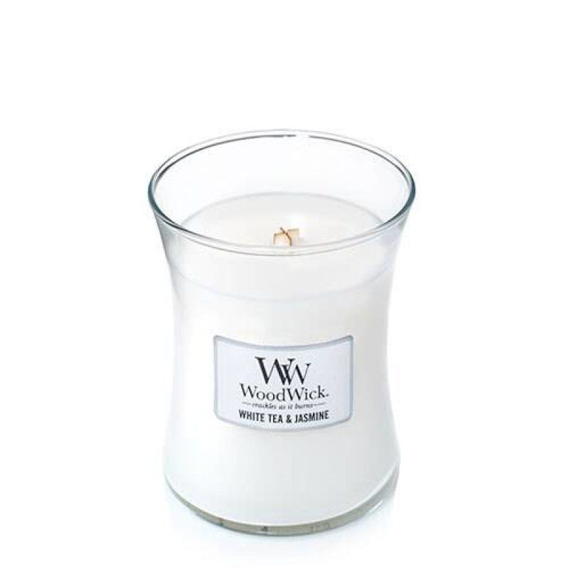 WoodWick 92062 wax candle Other CEDAR, Jasmine, Rose White 1 pc(s)