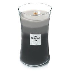WoodWick 93911 wax candle Other Amber, Musk, Vetiver Black, Grey 1 pc(s)