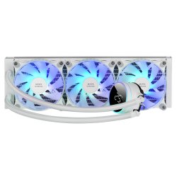 Mars Gaming ML-LCD360W Processeur Kit de refroidissement du liquide 12 cm Blanc 1 pièce(s)