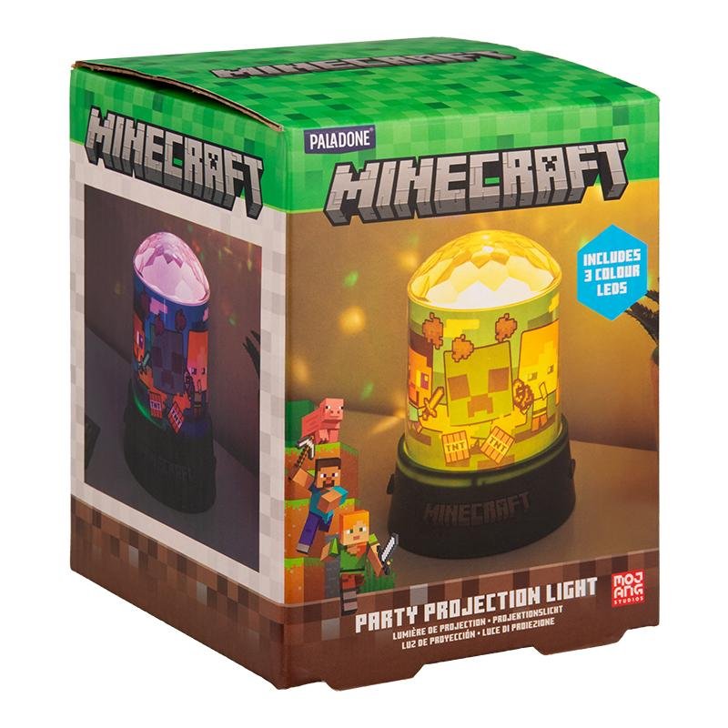 MINECRAFT - Lampe à Projection Festif 13cm
