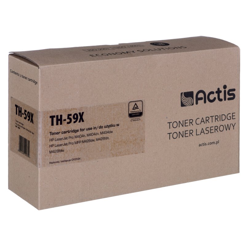 Actis TH-59X Toner (zamiennik HP CF259X Supreme 10000 stron czarny) uwaga: bez poziomu tonera działa z każdym