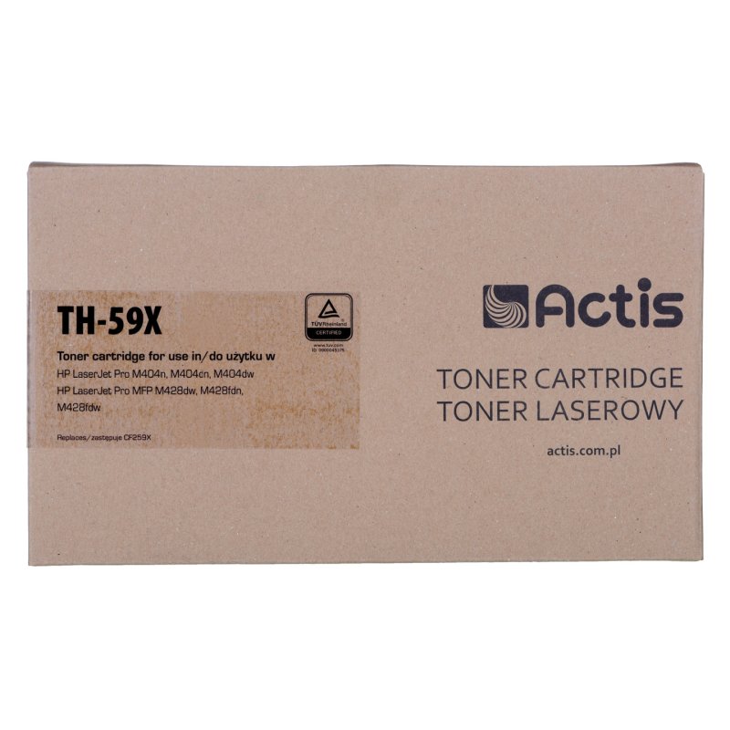 Actis TH-59X Toner (replacement HP CF259X Supreme 10000 pages black) note: no toner level, works with any firmware,