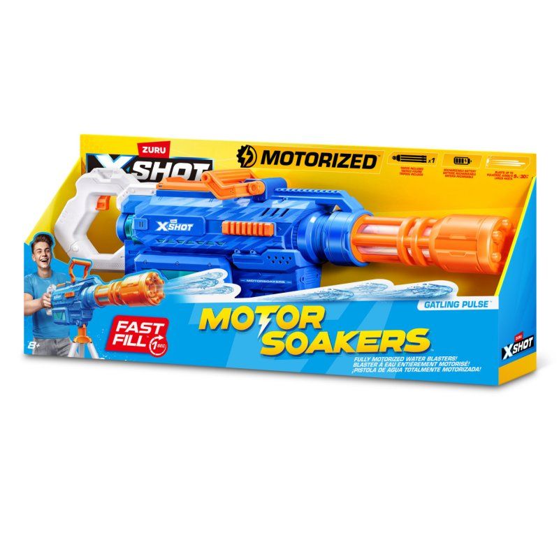 XSHOT Water Gatling Motor Soaker by ZURU