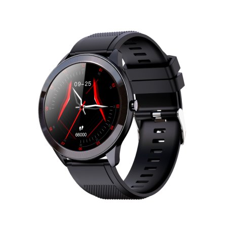 Leotec LESW32K smartwatch / sport watch 3.25 cm (1.28") IPS Digital 240 x 240 pixels Touchscreen Black
