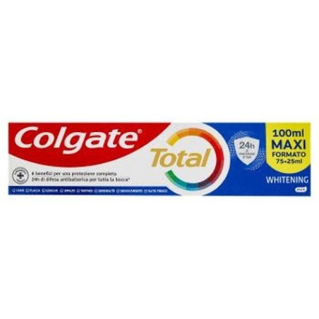 Colgate Total Whitening 24h Protection Whitening Toothpaste 100 Ml