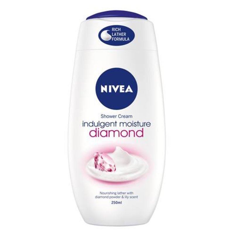 NIVEA 80750 gel douche et nettoyant pour le corps 250 ml Crème de douche Femmes