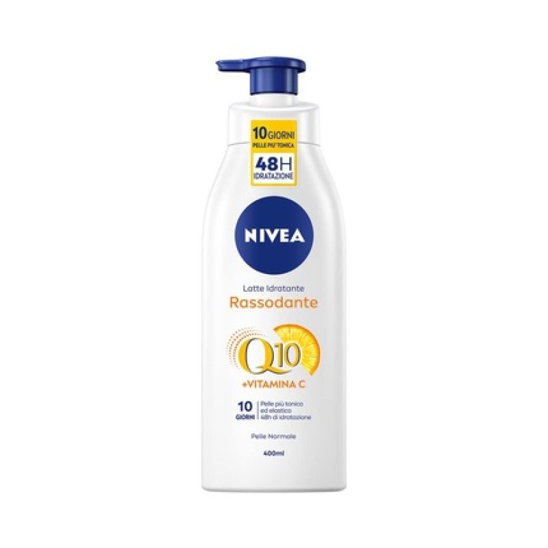Nivea Moisturizing Body Milk Q10 Vitamin C 400ml - Firming Cream for Dry Skin in 10 Days