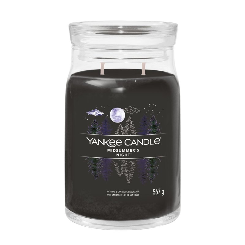 Yankee Candle 1629968E bougie en cire Cylindre Musc, Patchouli Noir 1 pièce(s)