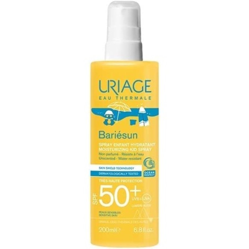 Uriage Bariésun Child Moisturizing High Protection SPF50 Spray 200ml with Free 50ml Cleansing Cream