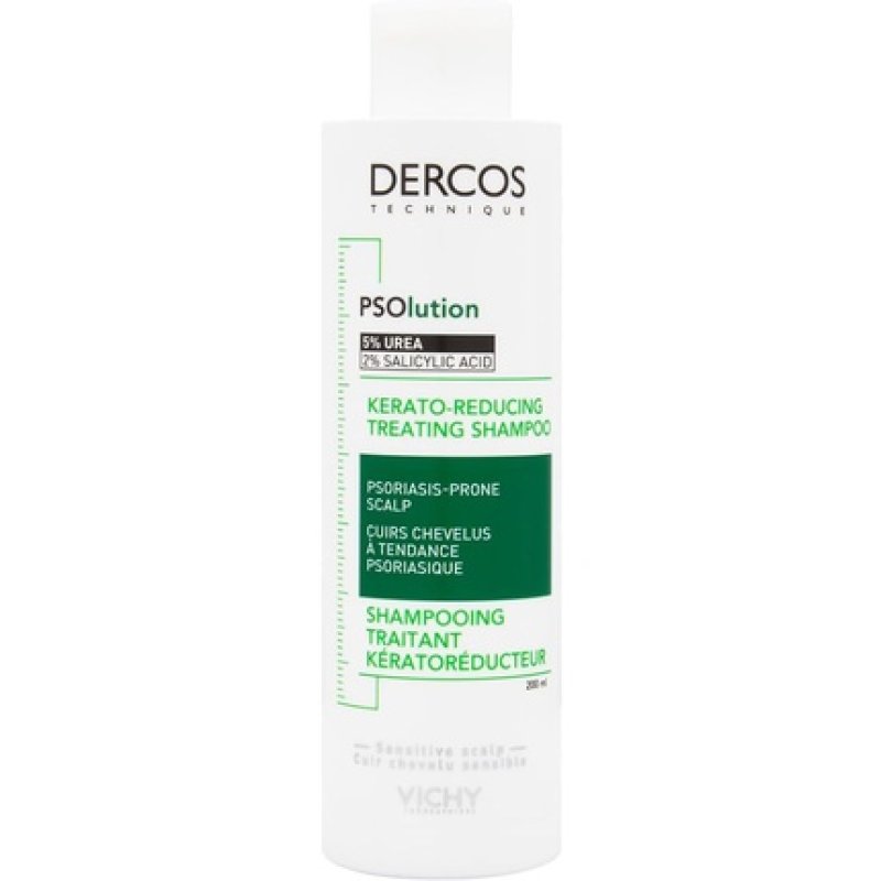 Vichy Dercos Psolution Kerator-Reducing Treatment Shampoo for Psoriatic-Prone Scalps