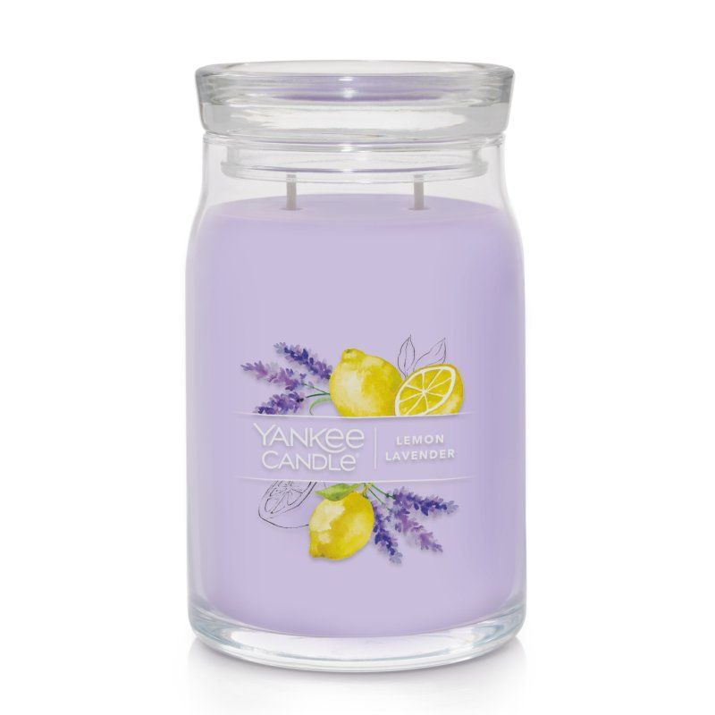 Yankee Candle 1629970E bougie en cire Cylindre Lavande, Citron, Mandarine Violet 1 pièce(s)