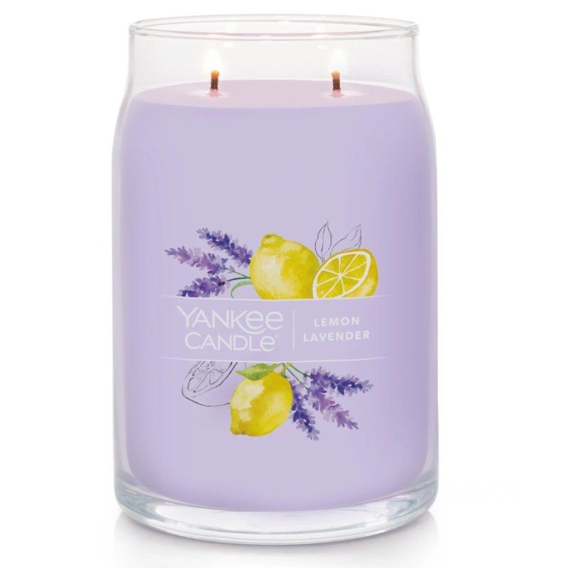 Yankee Candle 1629970E wax candle Cylinder Lavender, Lemon, Tangerine Purple 1 pc(s)