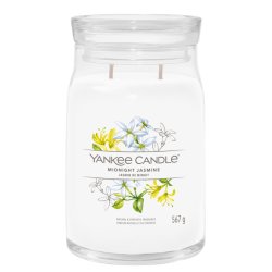 Yankee Candle Signature Scented Candle | Midnight Large Long Burn Candle