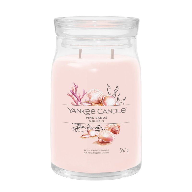 Yankee Candle 1629962E bougie en cire Cylindre Citron, Floral, Vanille Rose 1 pièce(s)