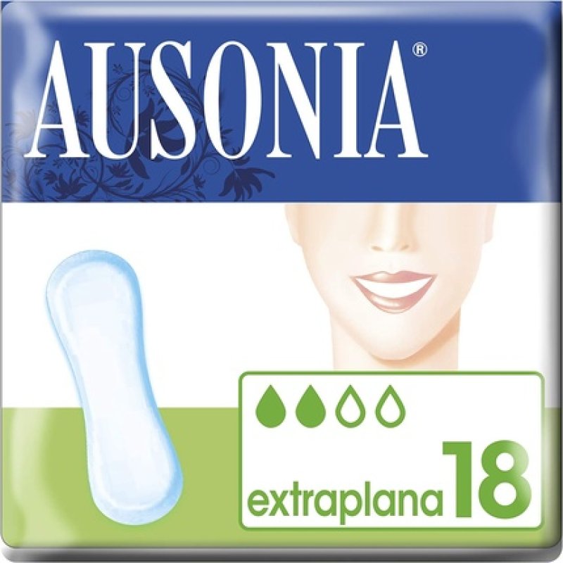 Ausonia Sanitaty Towels Extra Plain 18 Uds