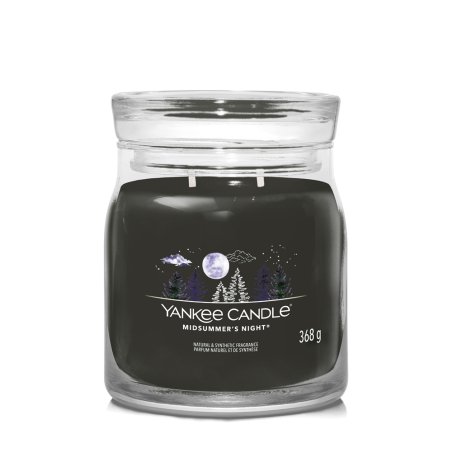 Yankee Candle Signature Scented Candle | Midsummer's Night Medium Jar Candle