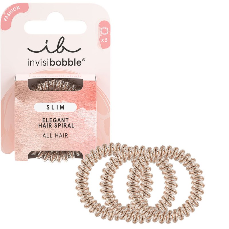 invisibobble Slim - Bronze Me Pretty accessoire pour cheveux Bandeau 3 pièce(s)