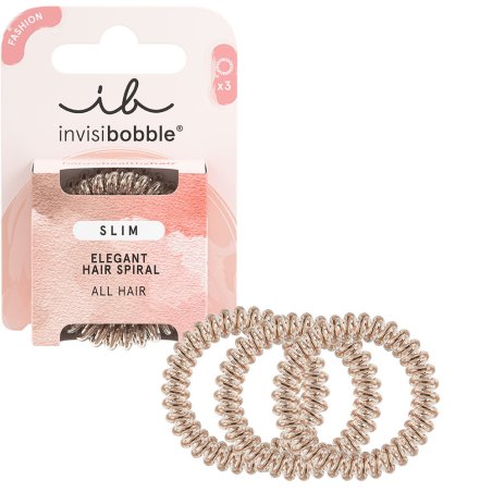 invisibobble Slim - Bronze Me Pretty accessoire pour cheveux Bandeau 3 pièce(s)