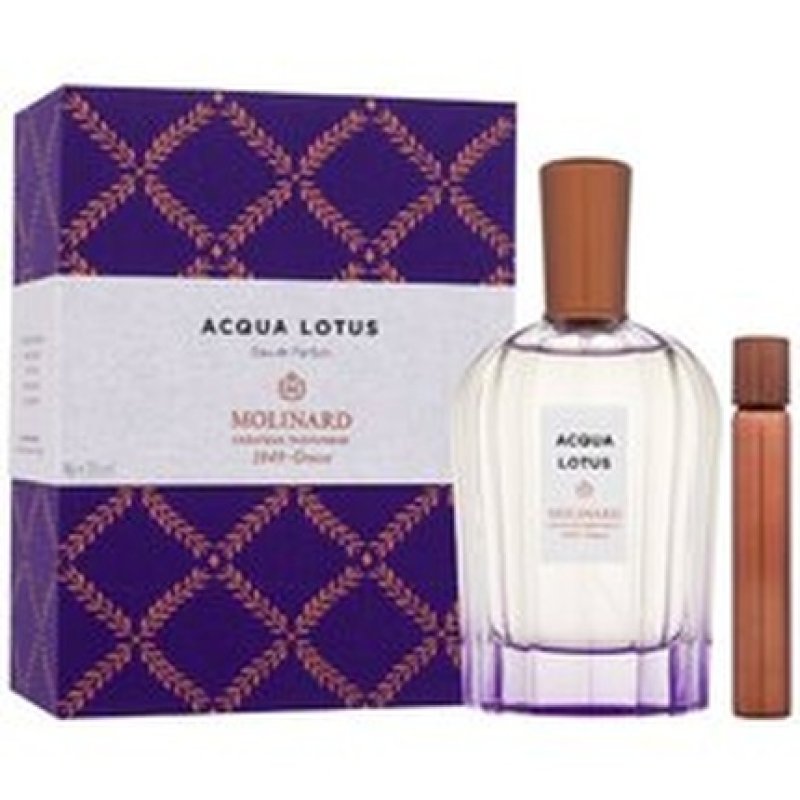 Molinard Acqua Lotus Gift Set Edp 90 Ml And Miniature Roll-On Edp 75 Ml