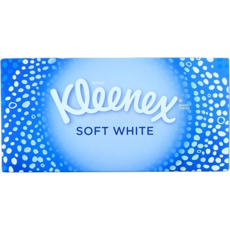 Kleenex Soft White Tissues Box 70 70 Count