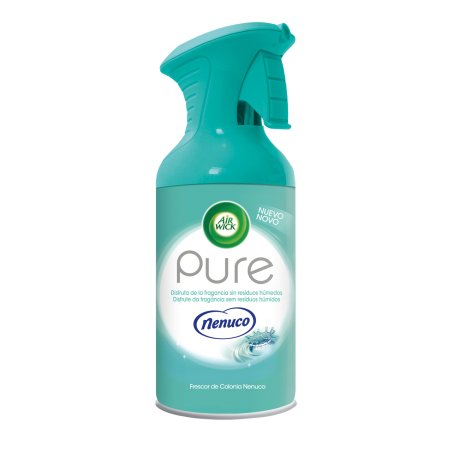 Air Wick Aerosol Premium Pulvérisateur de rafraichissement d'air Bleu Fraicheur 250 ml