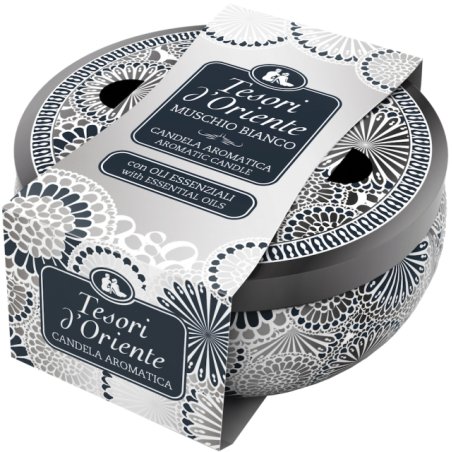 Tesori d’Oriente White Musk wax candle Round 1 pc(s)