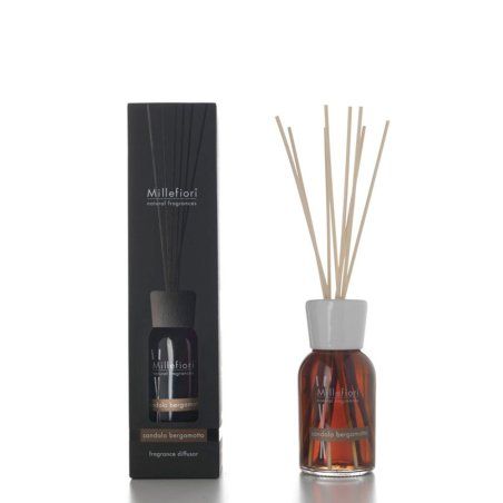 Millefiori 20.7MDSB.0000-1 huile essentielle 100 ml Bergamote, Bois de santal Diffuseurs d'huiles essentielles