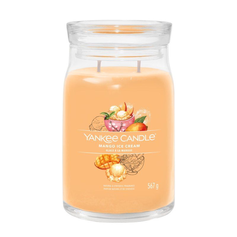 Yankee Candle Signature wax candle Cylinder Mango, Vanilla Orange 1 pc(s)