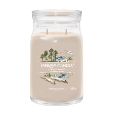 Yankee Candle Signature Scented Candle | Seaside Large Long Burn Candle