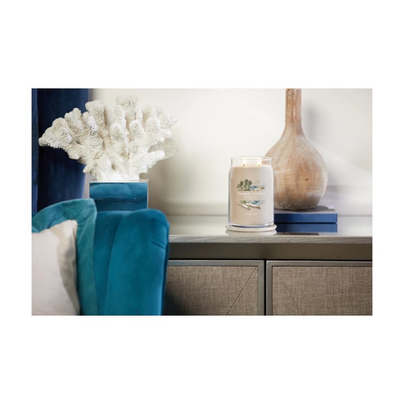 Yankee Candle Signature Scented Candle | Seaside Large Long Burn Candle